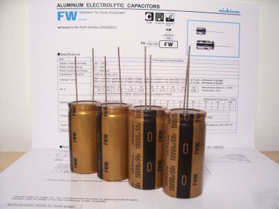 Nichicon muse audio 10000UF-50V audiophile capacitor fw