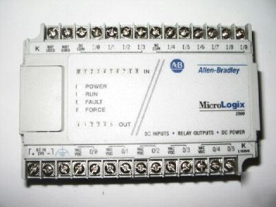 Allen bradley micrologix 1000 1761-L16BWB plc ab