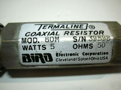 Bird thermaline coaxial restor 5WTTS 50 ohms