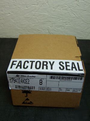 Factory sealed 1794IE4XOE2 allen bradley 1794IE4XOE2