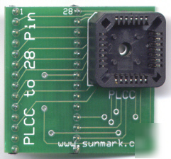 New 28 pin plcc to 28 dip adapter kit - brand 