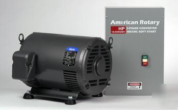 New 40HP softstart cnc/hd rotary phase converter