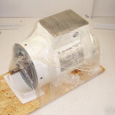 New ab 1HP 208-230/460VAC 3PH 1725RPM reversible motor 