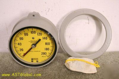 New weksler GP2-18-15 0-200 psig pressure gauge 