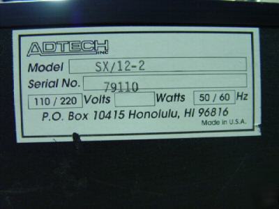 Adtech sx/12-2 data link simulator sx series 