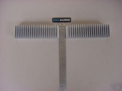 Aluminum heatsink extrusion h:1.5