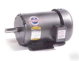 Baldor super-e electric motor 2 hp EFM3157T-8 145T 1725