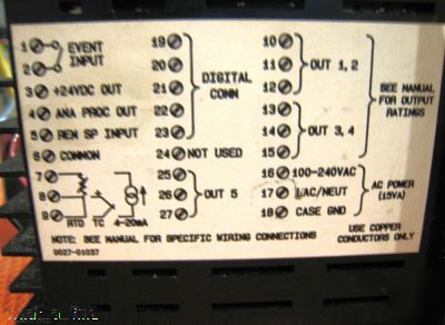 Chromalox 2104-ST130 temperature controller 2104ST130 