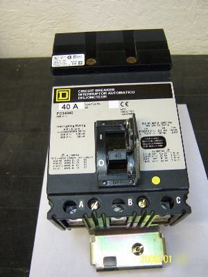 FC34040 square d circuit breaker lnc fc-34040 h-419