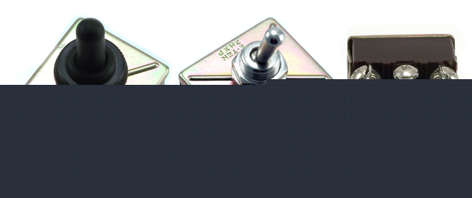 New panel 3PCS toggle switch on/on 4 pole 32AMP screw
