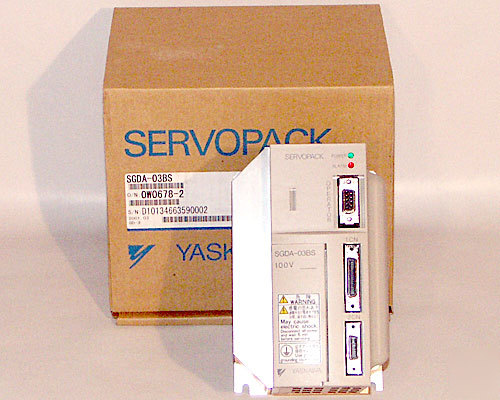 New yaskawa servo drive - part # sgda-03BS