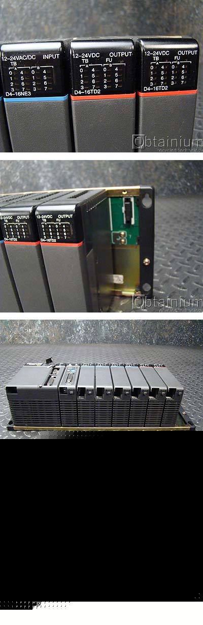 Koyo direct logic 405 D4-440DC-1 cpu 24VDC w/7 modules