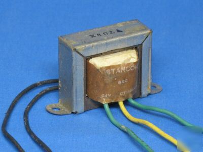 New stancor transformer ~ 117 vac pri ~ 24 vct sec ~ 