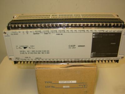 Omron series p i/o source block unit C40P-edr-a 