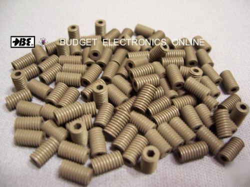 Threaded iron powder tuning cores - 10-32 ( 100-pack )