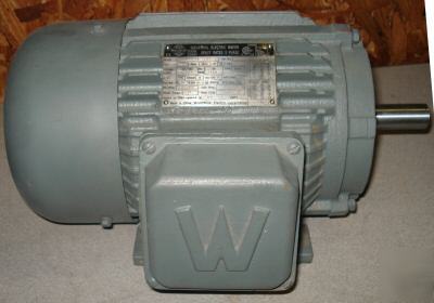 3 hp world industrial motor - 3 ph -230/460 volts 