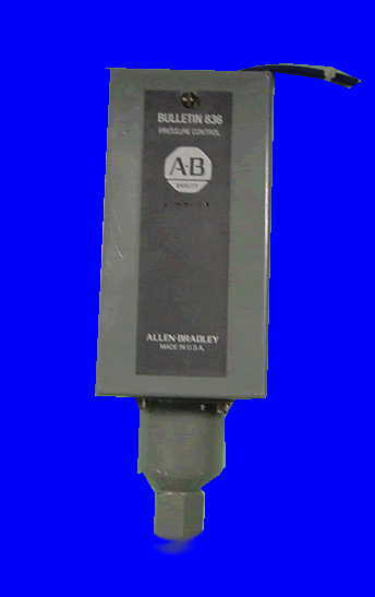 Allen bradley bulletin 836 pressure control switch