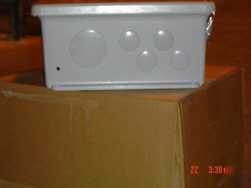 14X12X6: stahlin fiberglass electrical enclosure box