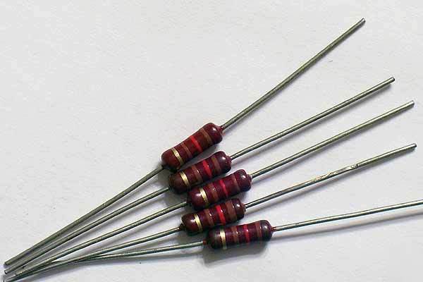 25) 120 ohm 1/2W piher hi-q carbon film resistors 5%