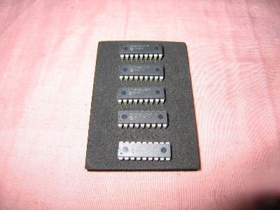 5X microchip pic 16F628 microcontrollers (18-pin dil)