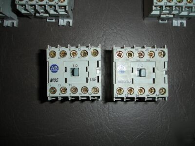 Allen bradley motor starters 9 units