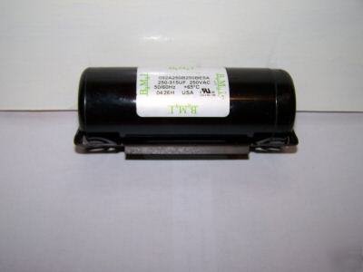 Motor start capacitor 250-315UF cap & fixing bracket