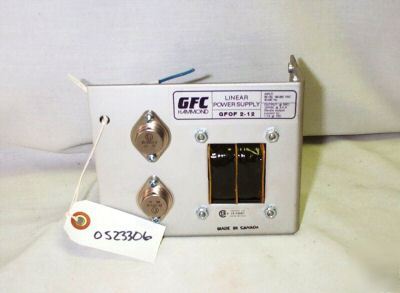 Gfc hammond linear power supply 12VDC 3.4A