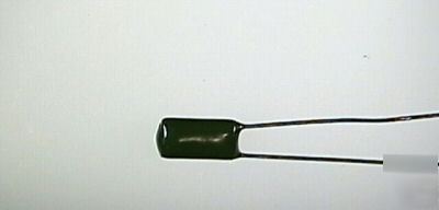 0.039UF 100 volt poly film radial capacitor
