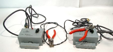 2- pioneer magnetics PM1056 thermal wire strippers 