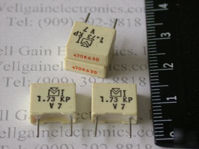 20X mallory 173471K630A 0.00047UF 630V 10% mp capacitor