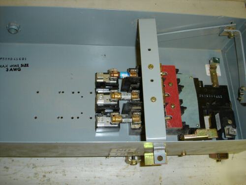 240V ac 3 phs 30 amp fusable bus plug in unit itap-321
