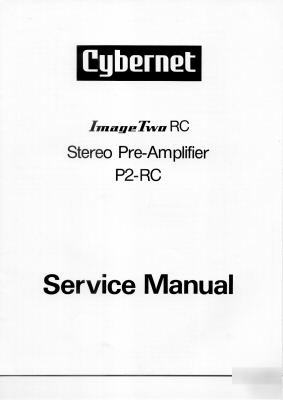 Cybernet image two rc stereo P2-rc service manual pdf