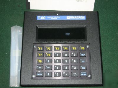 Emerson t-60 operator interface terminal t-60 960103-04