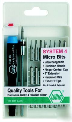 Wiha 27 pc esd precision micro bit set 75992