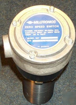 Milltronics zero speed switch model 927 spdt