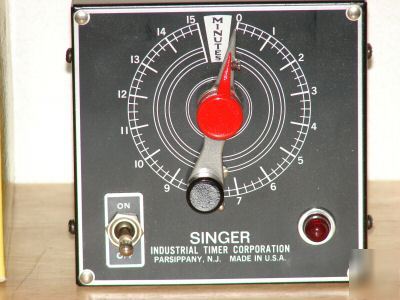 Vintage singer industrial TIMER15 min j-2705