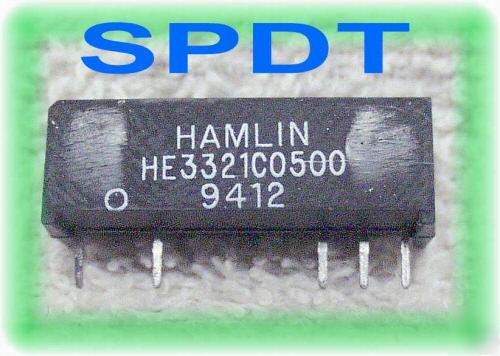 5V pc reed relay spdt HE3321C0500 relays or-reed switch