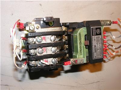 Ge CR206AO nema size 00 motor starter control