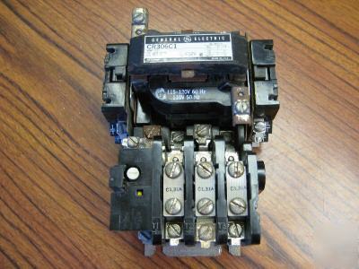 Ge CR306C1 size 1 motor starter 27A general electric