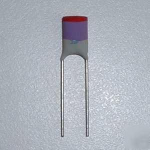 Low k dielectric ceramic plate capacitor 39PF 100V