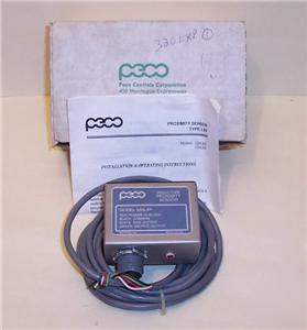 Peco 320LXPINDUCTIVE proximity sensor. 10-30 vdc nos